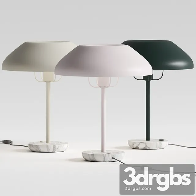 Blu Dot Beau Table Lamps 3D Model Download