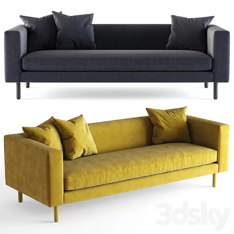 “Blu Dot / Mono 83 “”Sofa” 3D Model