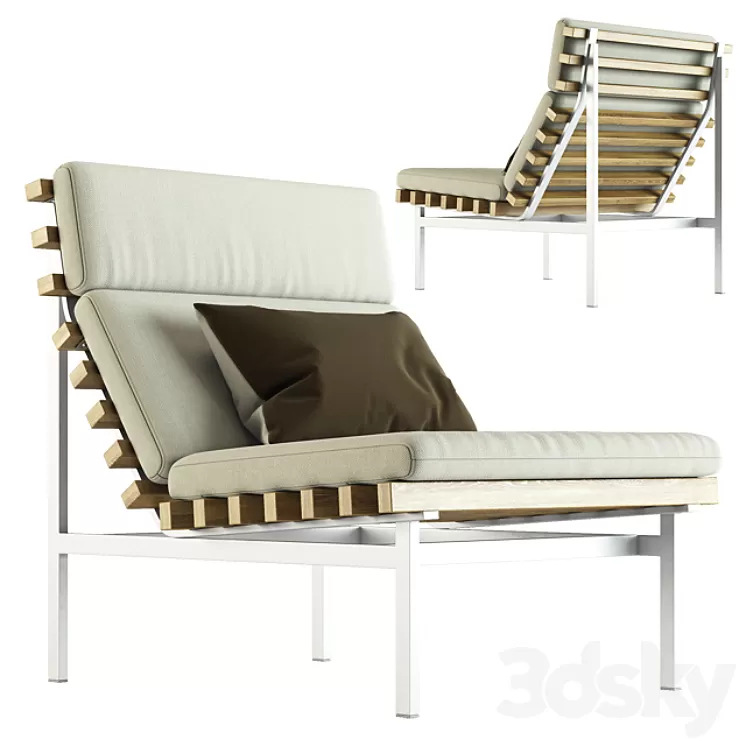 Blu Dot / Perch Outdoor Lounge Chair 3D Model