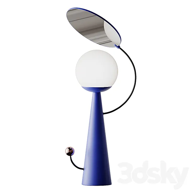 Blue Lamp by Thomas Dariel 3DModel Blue Lamp by Thomas Dariel 3DModel
