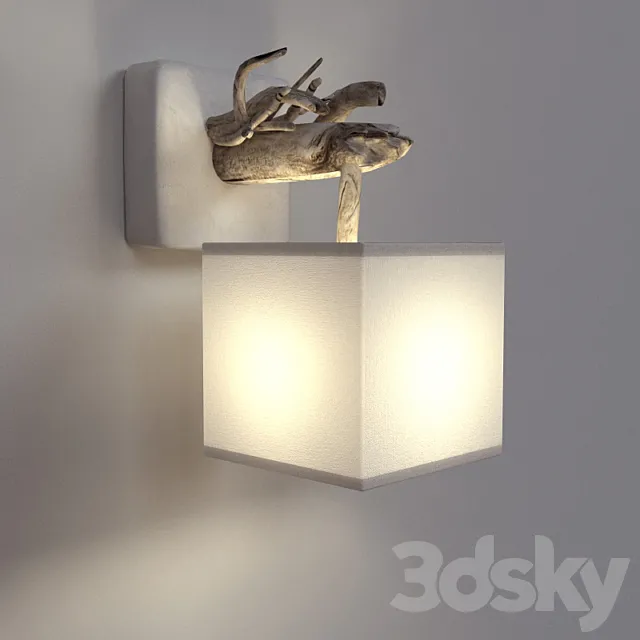 Blue Nature _ Appliques ‘Goélette’ 3D Model Blue Nature _ Appliques ‘Goélette’ 3D Model