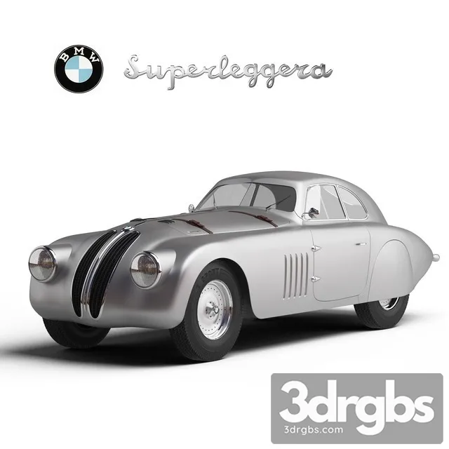 BMW 328 Mille Miglia Touring Coupe 3D Model Download