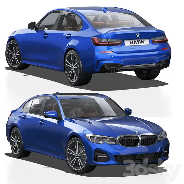 BMW 3er VII (G2x) 3D Model