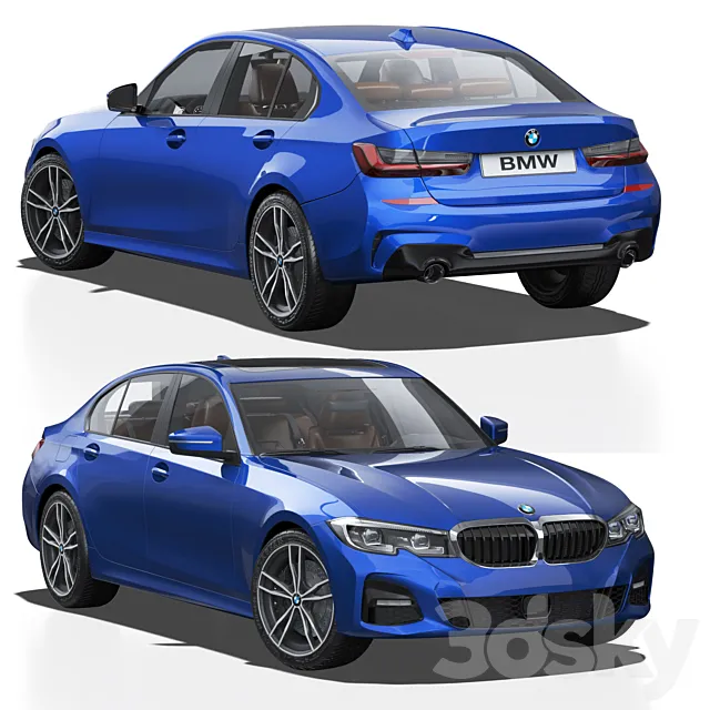 BMW 3er VII (G2x) 3DModel