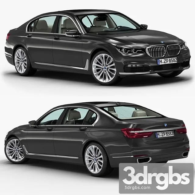 Bmw 7 series 3D Model Download