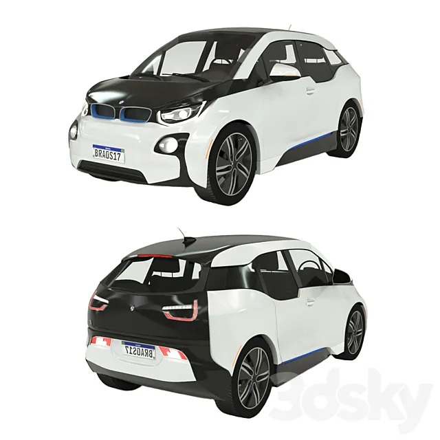 Bmw i3 3D Model