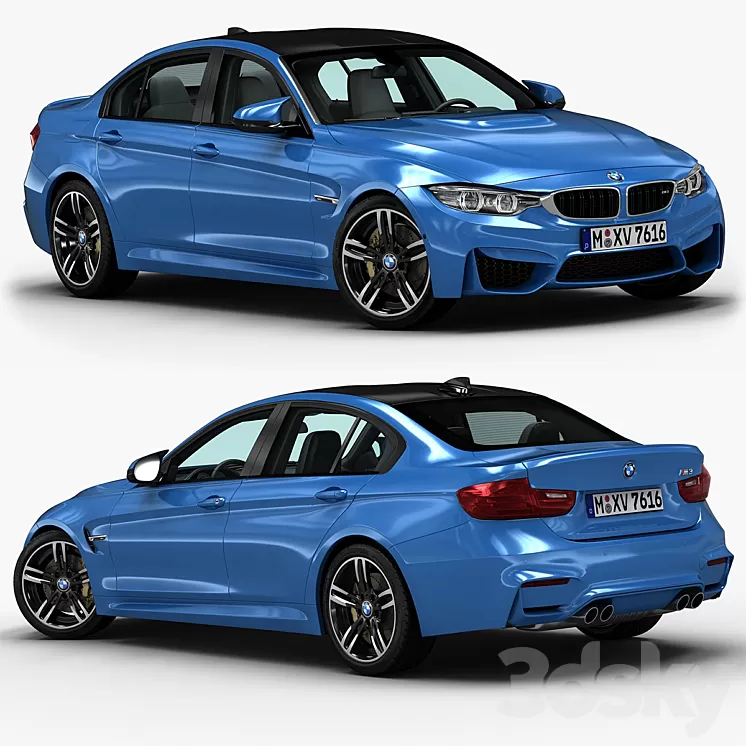 BMW M3 3D Model
