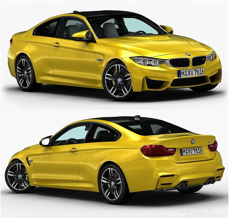 BMW M4 3D Model