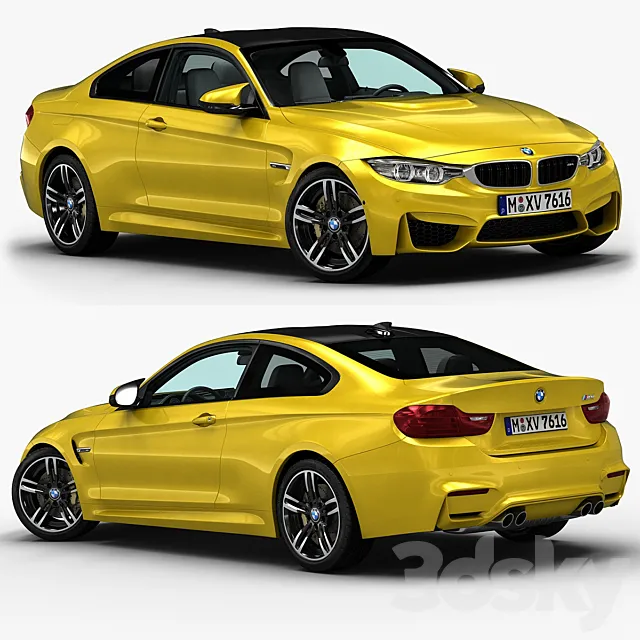 BMW M4 3D Model