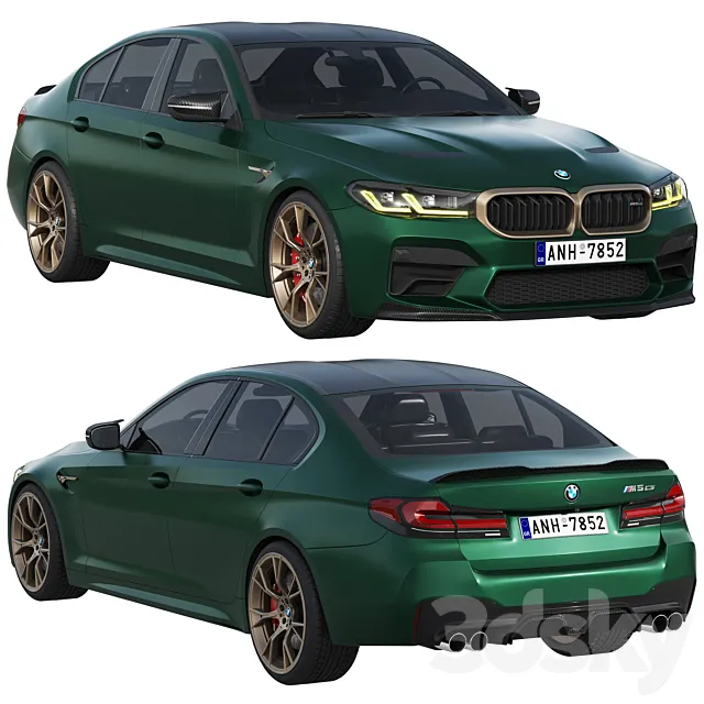 BMW M5 CS 2022 3DModel