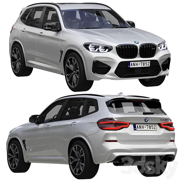 BMW X3 M 3D Model