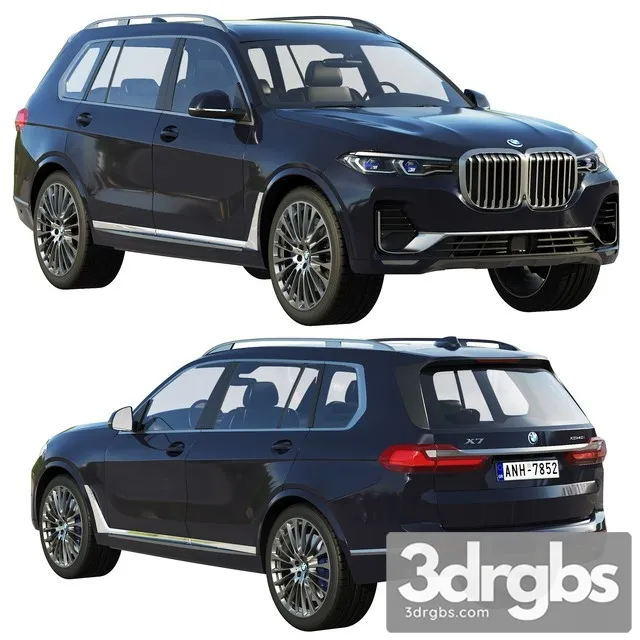 Bmw X7 3D Model Download