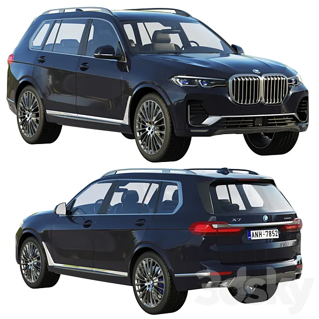 BMW X7 3D Model