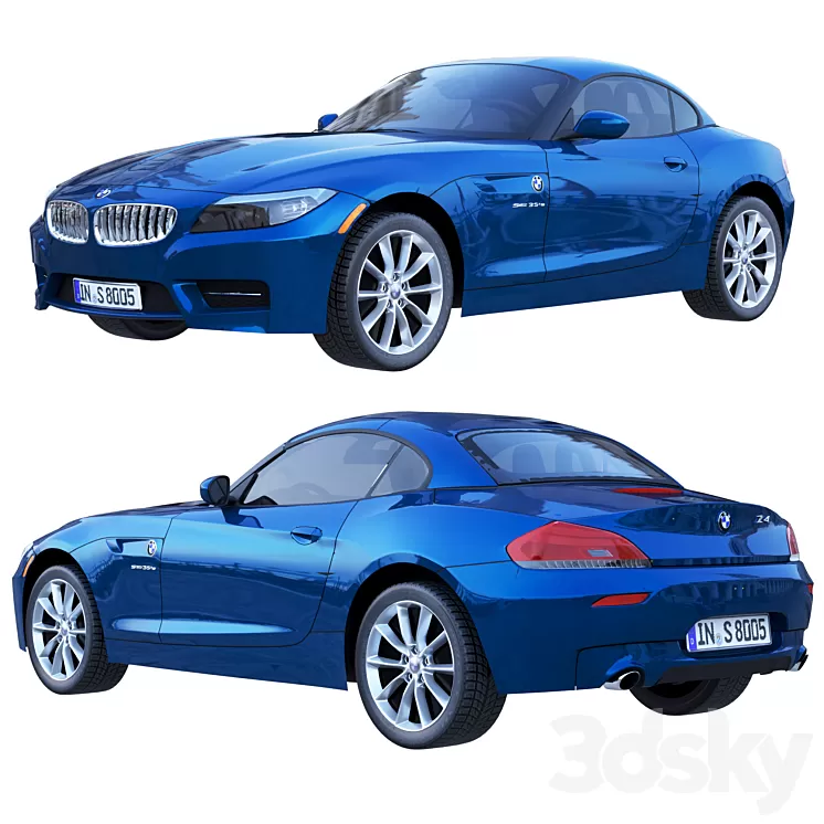 BMW Z4 e89 3D Model