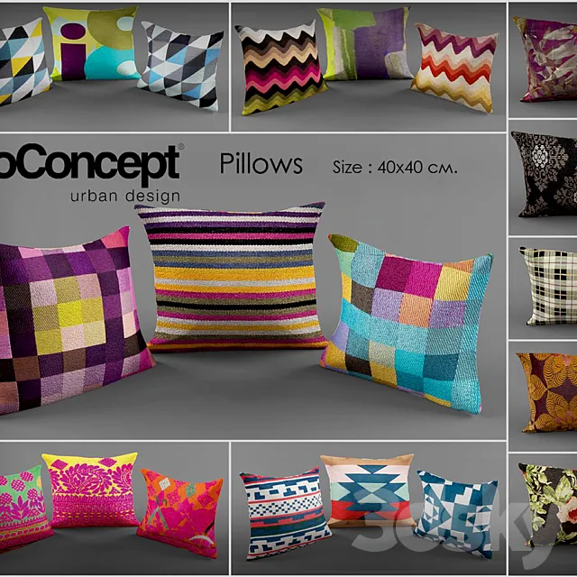 Bo Concept 3DModel Bo Concept 3DModel