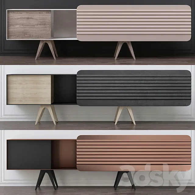 Bo-Em 003 B Sideboard Altitude 3DModel Bo-Em 003 B Sideboard Altitude 3DModel