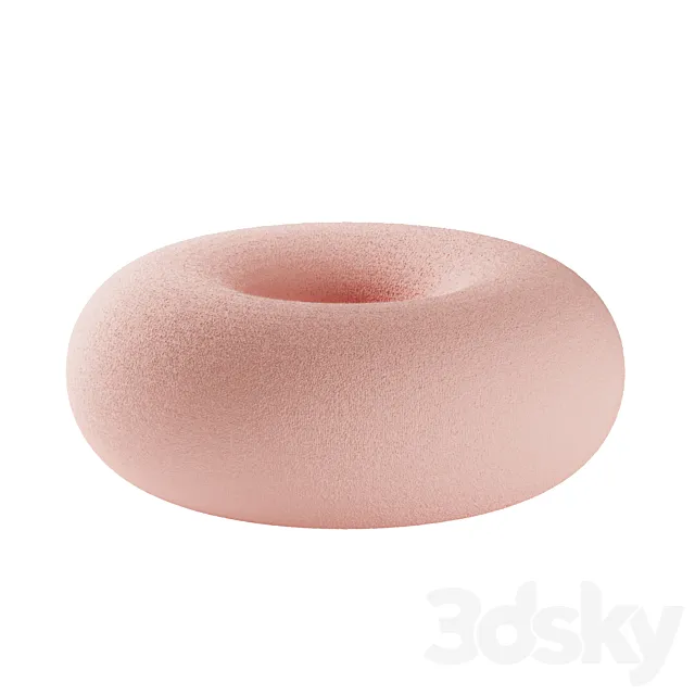 Boa Pouf by Sabine Marcelis HEM 3D Model Boa Pouf by Sabine Marcelis HEM 3D Model