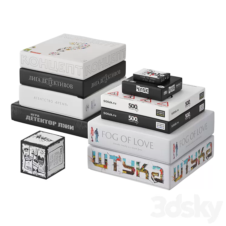 Board games 3 3D Model Free Download