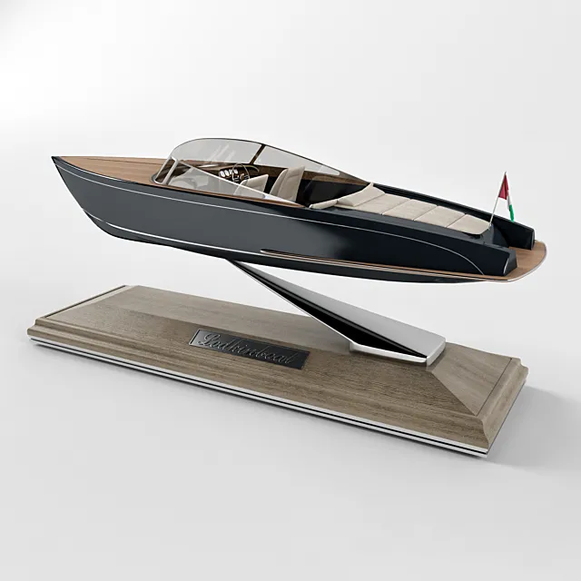 Boat model 3D Model Boat model 3D Model