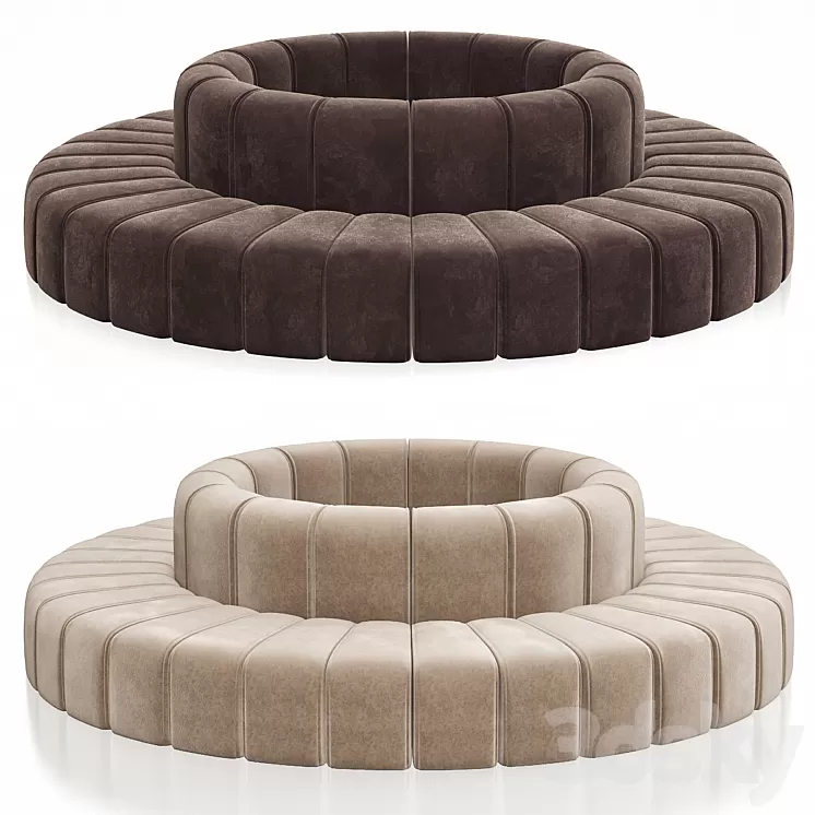 Bob Lounge by Bla Station 3D Model Bob Lounge by Bla Station 3D Model