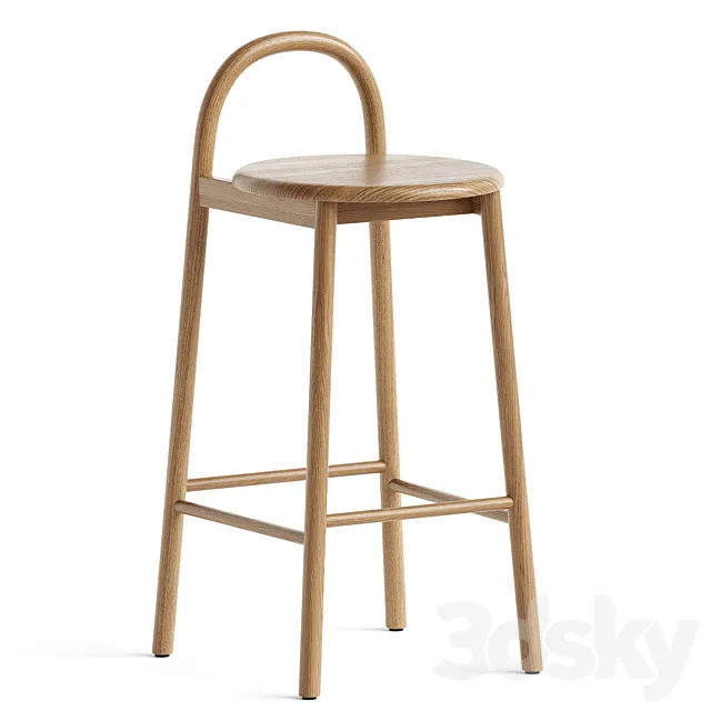 Bobby Bar Stool 3D Model Bobby Bar Stool 3D Model