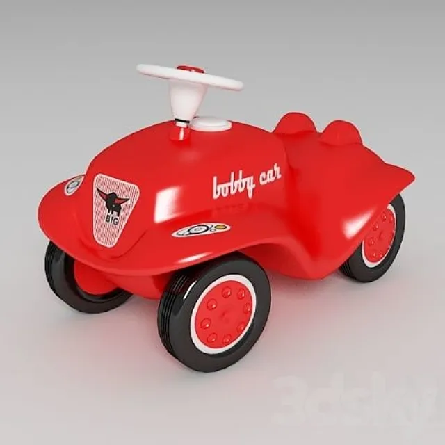 Bobbycar 3D Model Bobbycar 3D Model