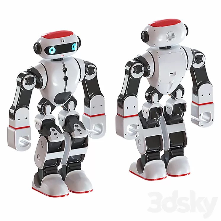 Bobi Humanoid intelligent robot 3D Model Bobi Humanoid intelligent robot 3D Model