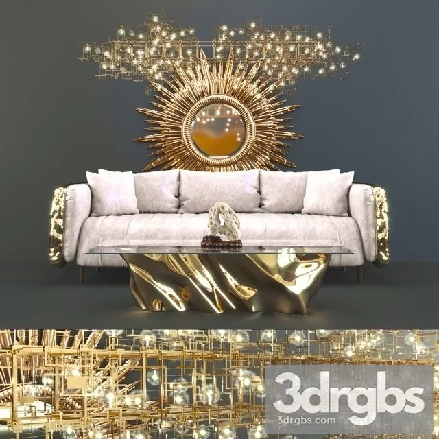 Boca Do Lobo Imperfectio Sofa 3D Model Download Boca Do Lobo Imperfectio Sofa 3D Model Download