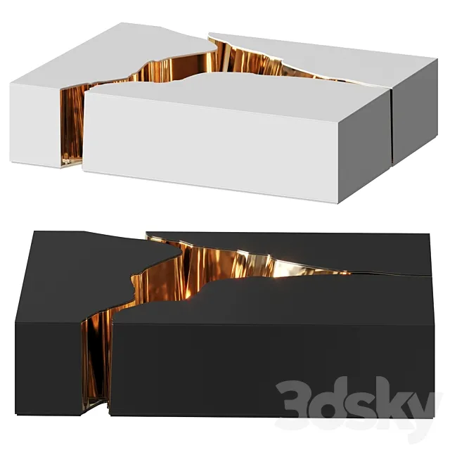 Boca Do Lobo – Lapiaz coffee table 3D Model