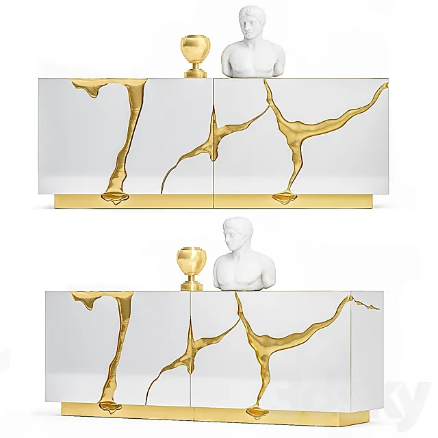 Boca Do Lobo Lapiaz Sideboard 3DModel Boca Do Lobo Lapiaz Sideboard 3DModel