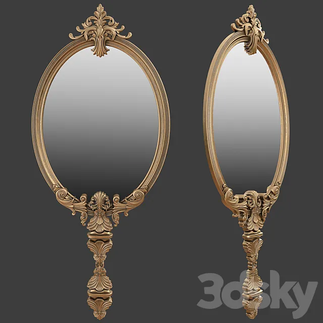 Boca Do Lobo – MIRROR MARIE ANTOINETTE 3D Model