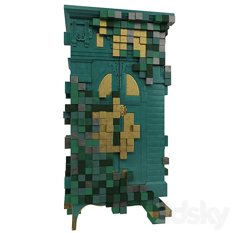 Boca Do Lobo – PICCADILLY CABINET 3D Model Free Download