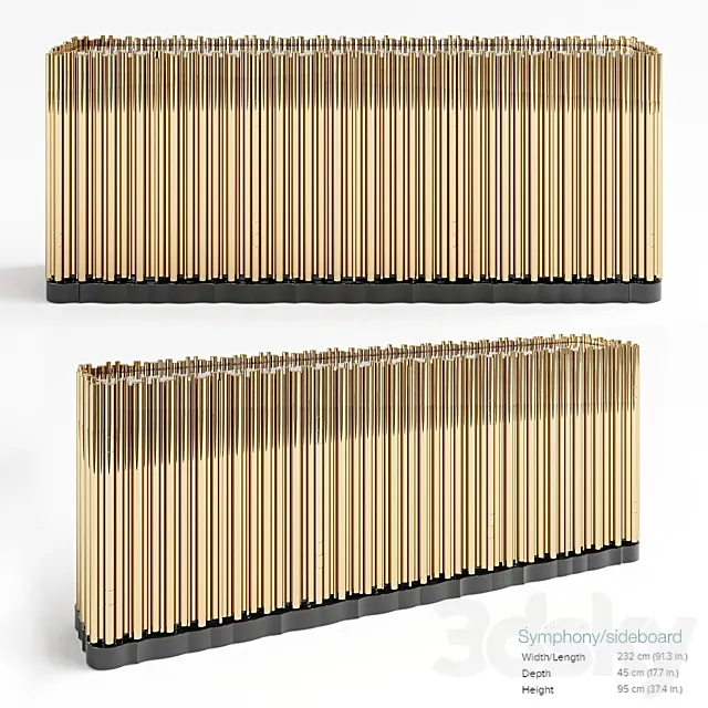 Boca Do Lobo Symphony 3D Model Boca Do Lobo Symphony 3D Model