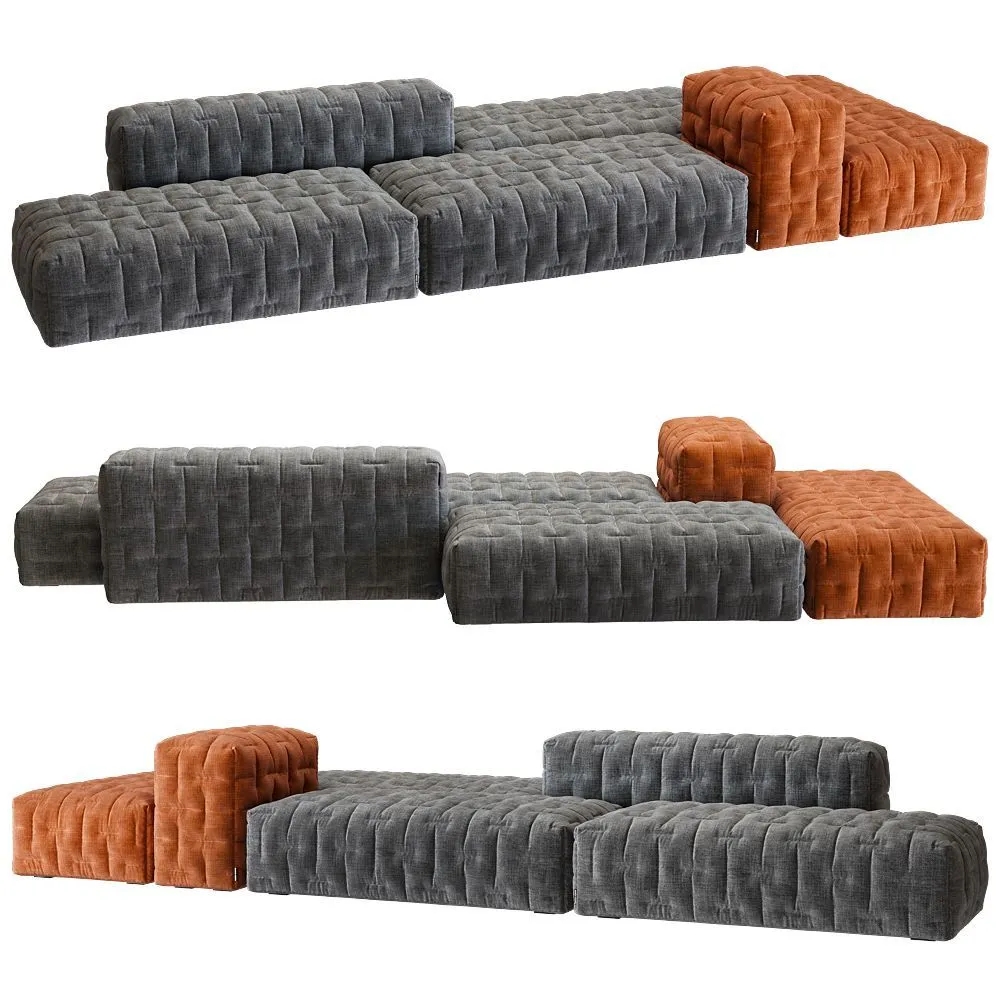 Boca Foo-Five sofa 3D Model