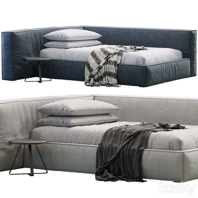Boca Mini Bed 2 3D Model Boca Mini Bed 2 3D Model