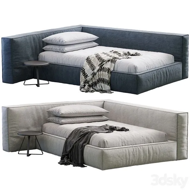 Boca Mini Bed 3D Model