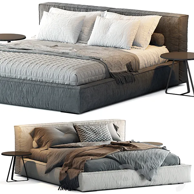 Boca Navi Bed 3D Model Boca Navi Bed 3D Model