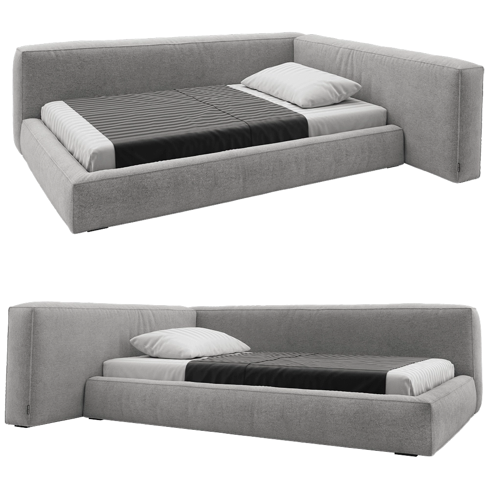 Boca Room – Bed Boca Mini 3D Model