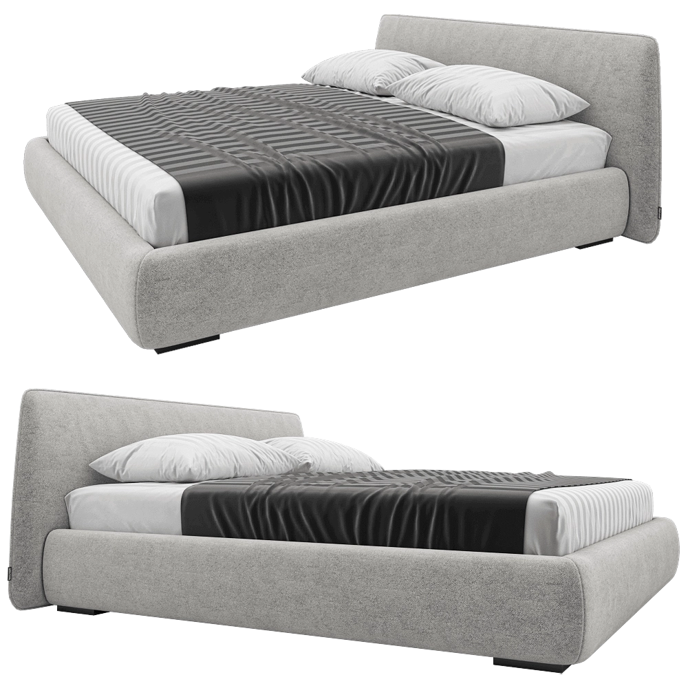 Boca Room – Bed Boca Slimbed 3D Model Boca Room – Bed Boca Slimbed 3D Model