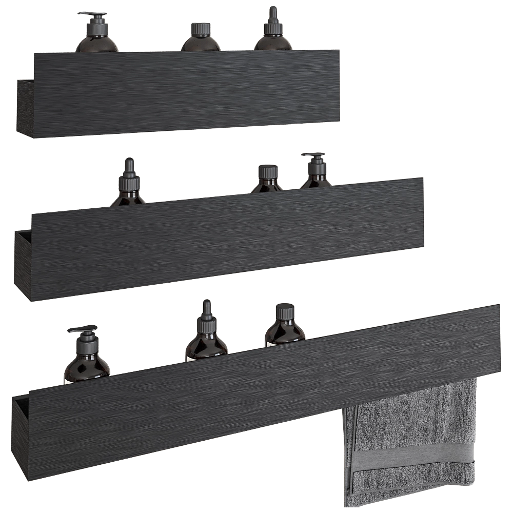 Boca Room – Shelf in the bathroom Boca line 3D Model Boca Room – Shelf in the bathroom Boca line 3D Model