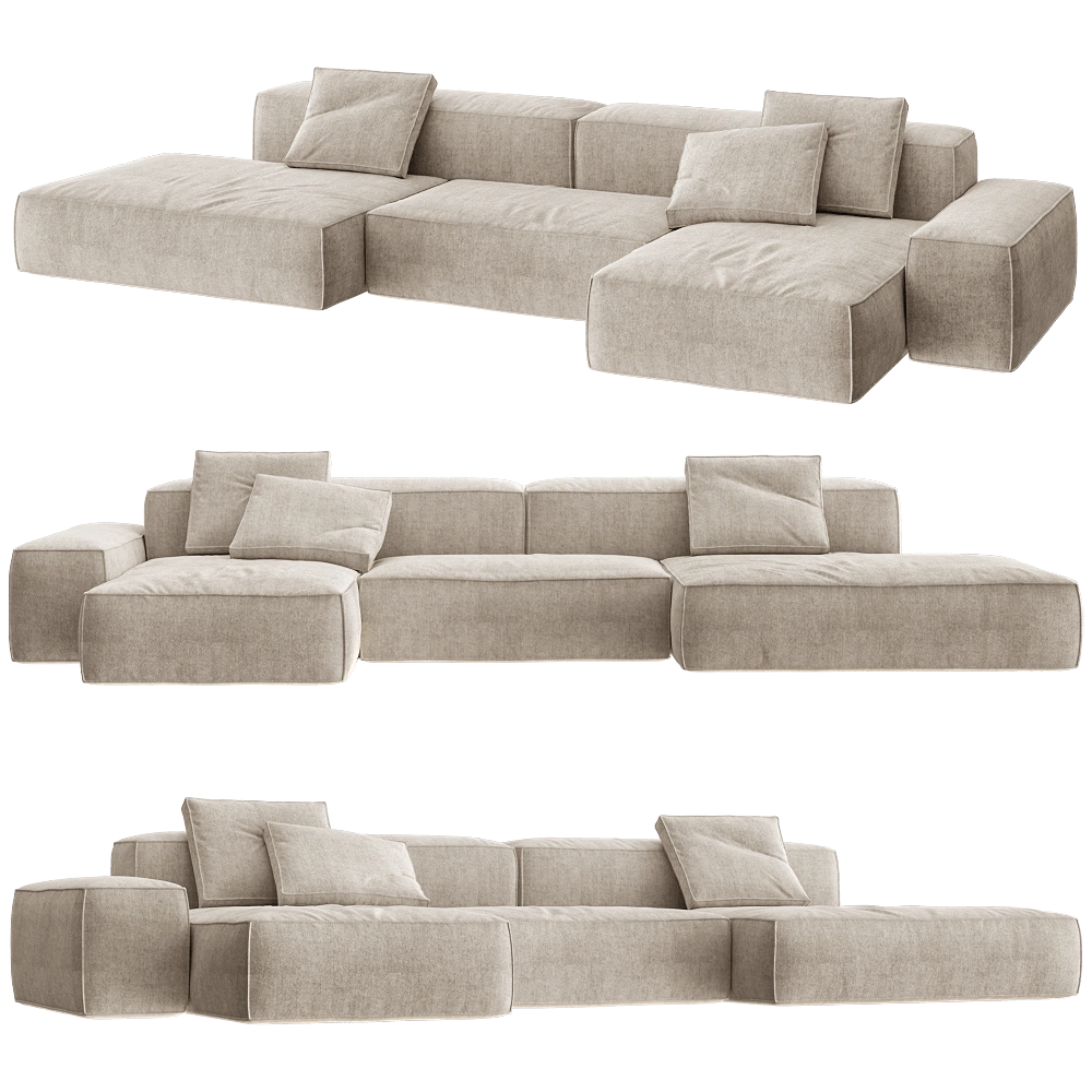Boca Room – Sofa Boca Navi 3D Model Boca Room – Sofa Boca Navi 3D Model