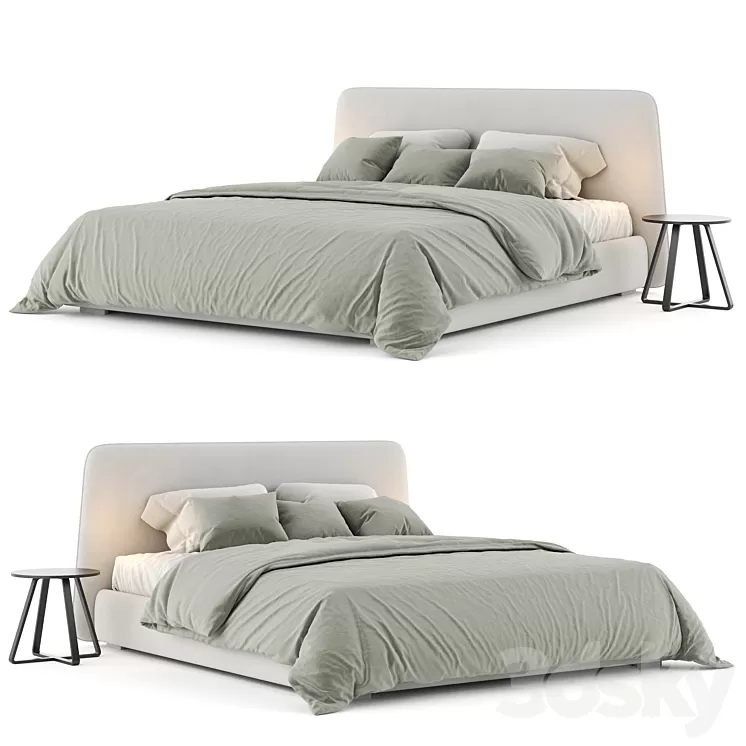 Boca slim bed 3D Model