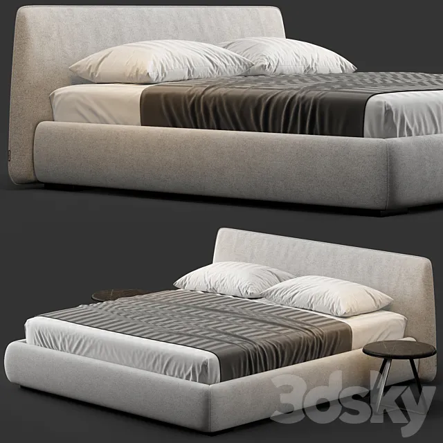 Boca slim bed 3DModel Boca slim bed 3DModel