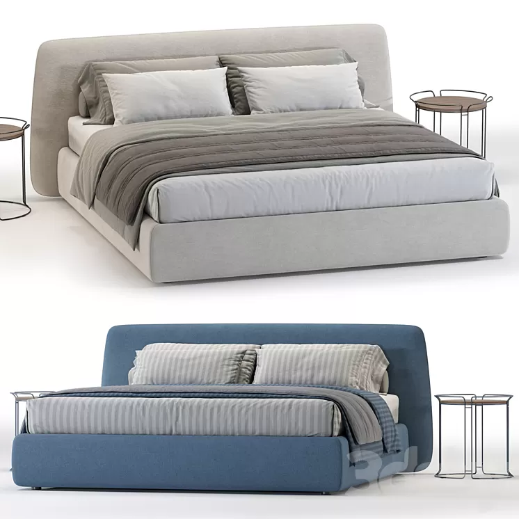 Boca Slimbed Bed No.2 3D Model Free Download