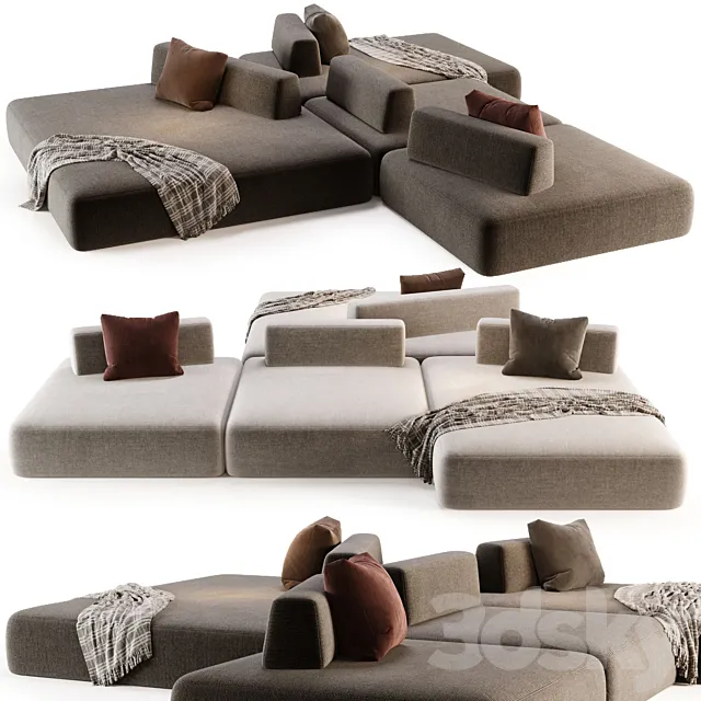BOCA Tommy Sofa 3DModel BOCA Tommy Sofa 3DModel