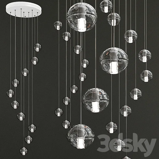 Bocci 14.10 LED 3D Model Bocci 14.10 LED 3D Model