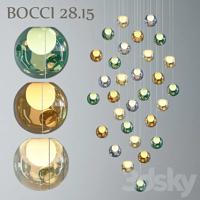 BOCCI 28.15 Rondom Pendant Light 3DModel