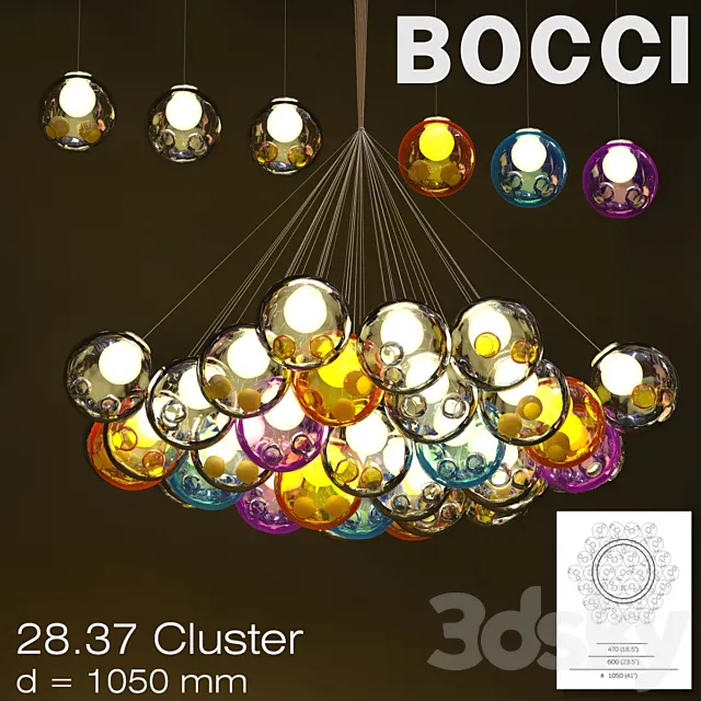 Bocci 28.37 Cluster 3DModel Bocci 28.37 Cluster 3DModel