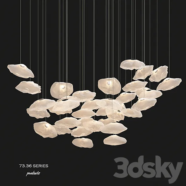 Bocci 73.36 Series pendants 3DModel
