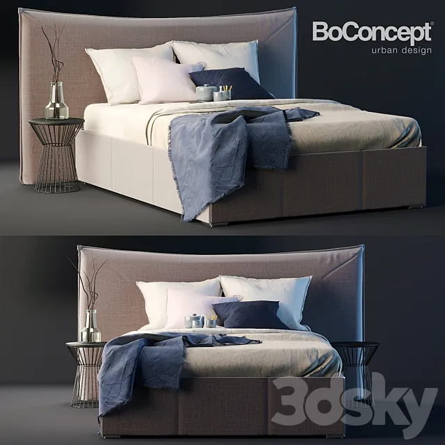 BoConcept a Gent bed 3DModel